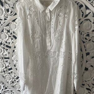 Johnny Was Charlotta Eyelet dress